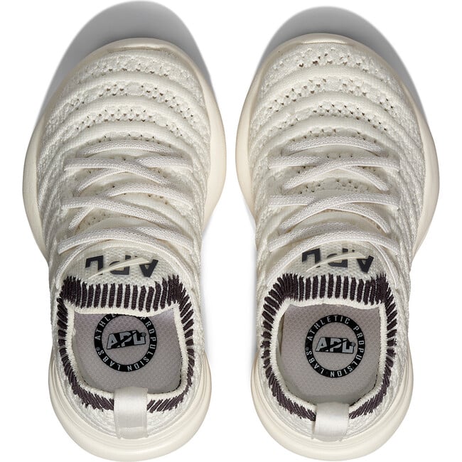 Kid's TechLoom Wave Ivory / Iron / Ribbed - Sneakers - 5