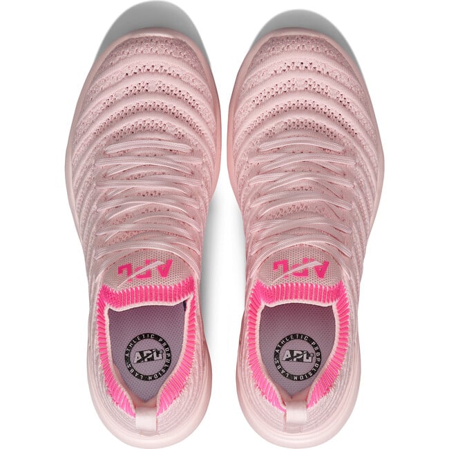 Women's TechLoom Wave Bleached Pink / Fusion Pink / Ribbed - Sneakers - 5