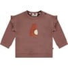 Sweatshirt, Brown - Sweatshirts - 1 - thumbnail