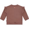 Sweatshirt, Brown - Sweatshirts - 2