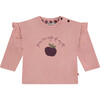 Long Sleeve T-shirt, Pink - T-Shirts - 1 - thumbnail