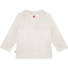 Long Sleeve T-shirt, White - T-Shirts - 2