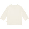 Long Sleeve T-shirt, Cream - T-Shirts - 2
