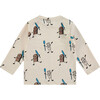 Long Sleeve T-Shirt Milk & Toast, Cream Prints - T-Shirts - 2