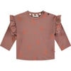 Long Sleeve T-Shirt, Brown Bear Print - T-Shirts - 2