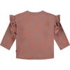 Long Sleeve T-Shirt, Brown Bear Print - T-Shirts - 3