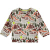 Graphic Print Sweatshirt, Multi - Sweatshirts - 1 - thumbnail