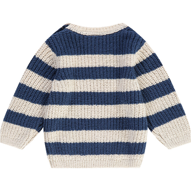 Knit Sweater, Striped - Sweaters - 2