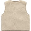 Fuzzy Vest, Cream - Vests - 2