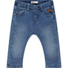 Denim Pants, Blue - Pants - 1 - thumbnail