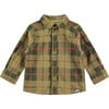 Button Down Shirt, Plaid - Shirts - 1 - thumbnail