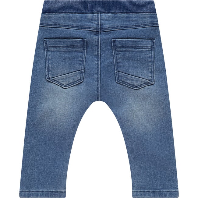 Denim Pants, Blue - Pants - 2