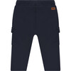 Cargo Sweatpants, Navy - Sweatpants - 2