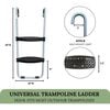 Universal Fit Trampoline Ladder, 2 Step - Outdoor Games - 2