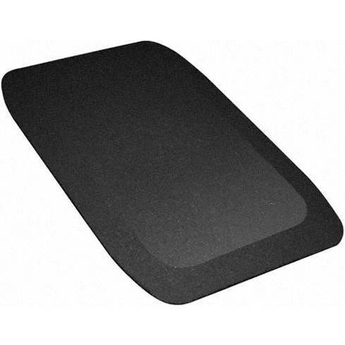 Fanny Pad 1.5" Thick Rubber Wear Mat - Set of 2 - Black