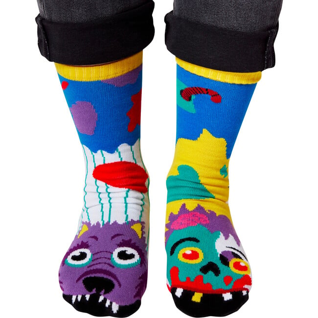 Zombie & Werewolf Socks for Adults - Socks - 1