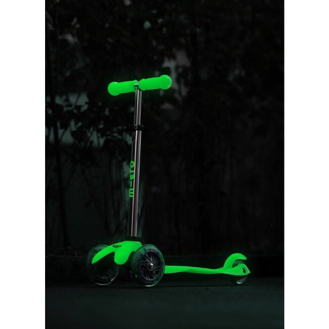 Mini Deluxe Glow LED Plus Icy Lime - Scooters - 2