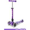 Mini Deluxe Foldable LED Purple - Scooters - 1 - thumbnail