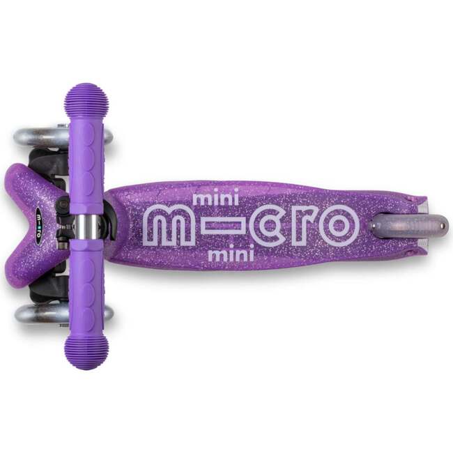 Mini Deluxe Glitter LED Purple - Scooters - 6