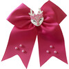 Pink Reindeer Bow, Pink - Bows - 1 - thumbnail