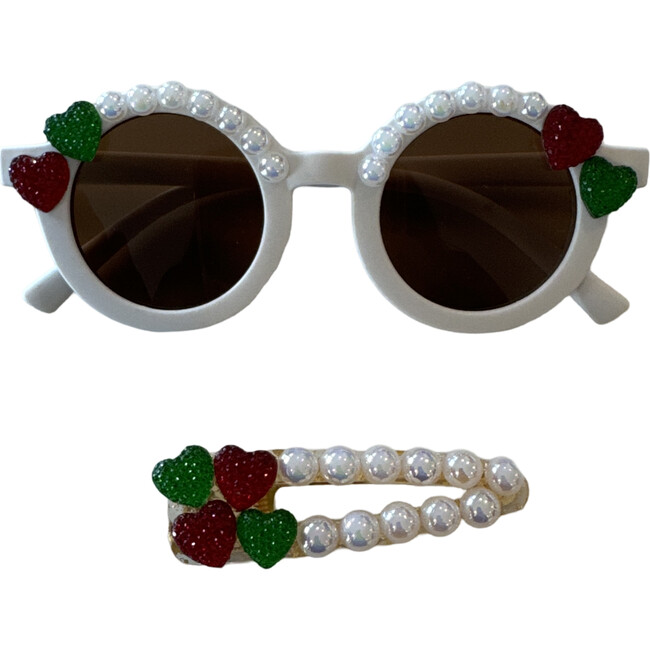 Merry Christmas Set, Sunnies and Barrette