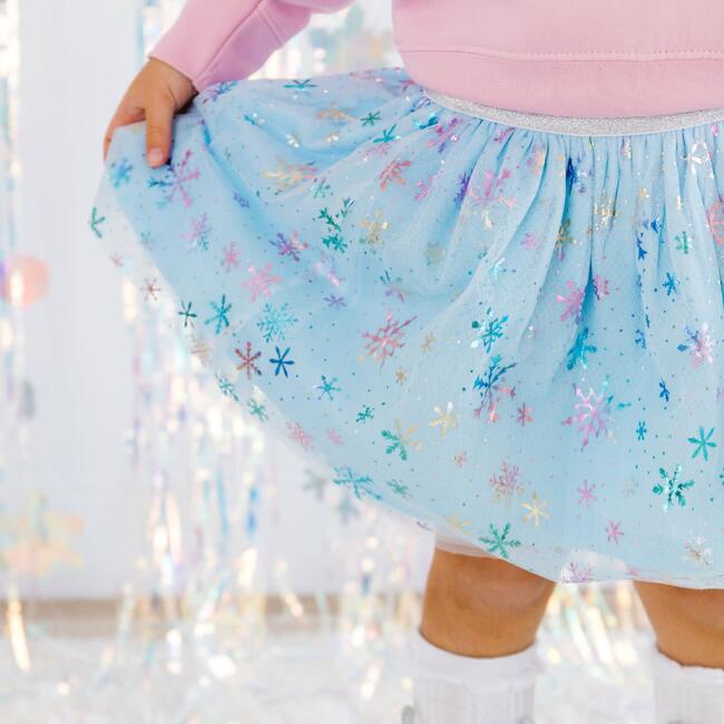 Snow Princess Iridescent Tutu, Blue - Skirts - 3