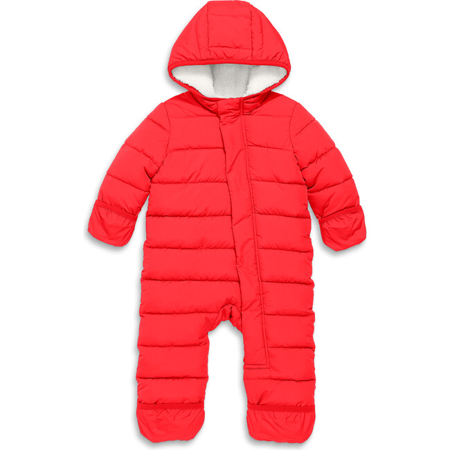 Baby Parka Puffer Suit, Tomato