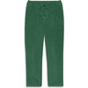 Baby Stretch Corduroy Drawstring Pant, Evergreen - Pants - 1 - thumbnail