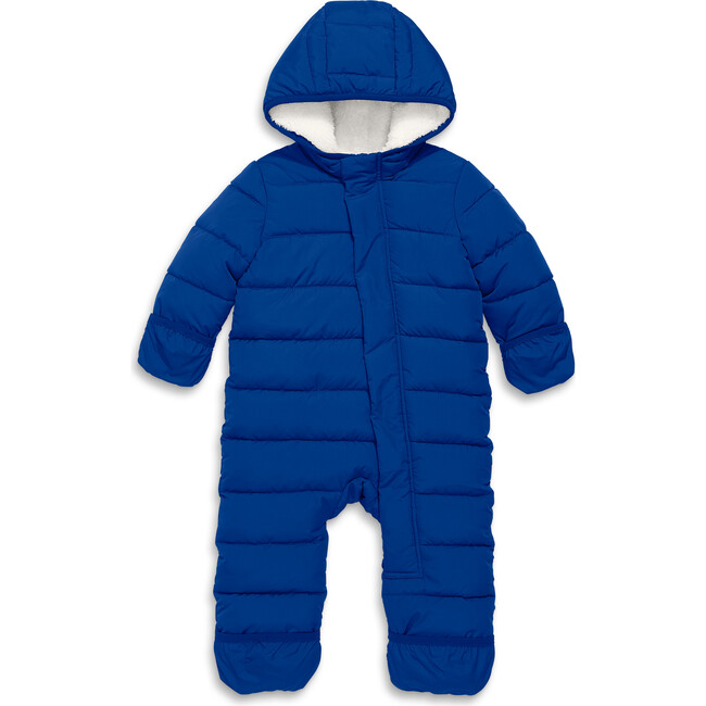 Baby Parka Puffer Suit, Blue Jay