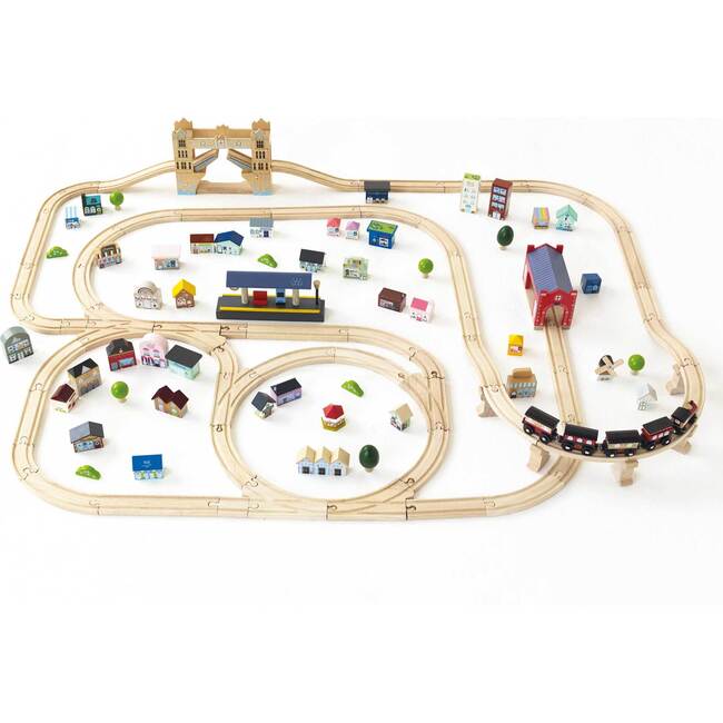 London Train Set, 120 Pieces