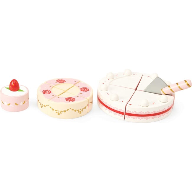 Strawberry Wedding Cake - Play Food - 6