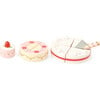 Strawberry Wedding Cake - Play Food - 6