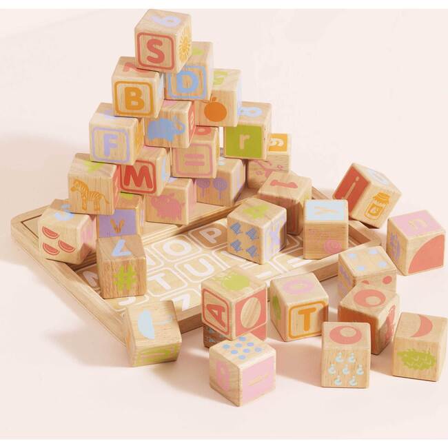 ABC Wooden Blocks - Blocks - 3