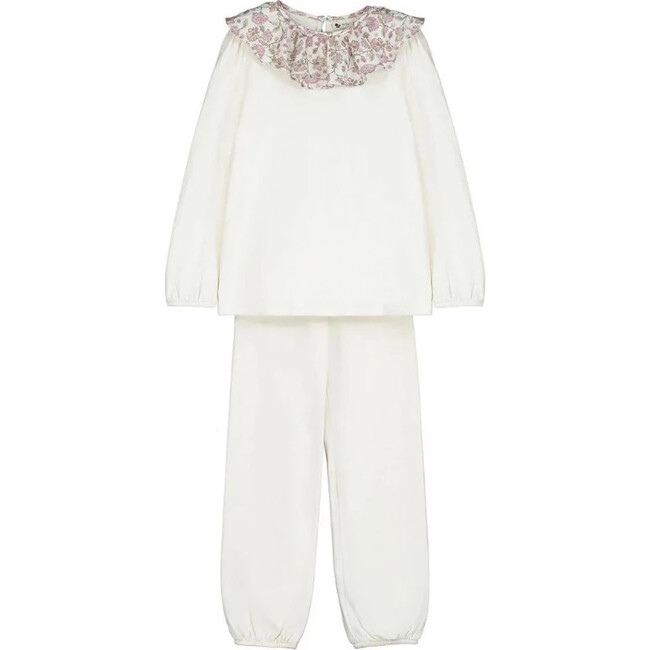 Pierrot Children Pajamas, Beige