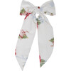 Floral Print Hair Bow, Nutcracker Garden - Hair Accessories - 1 - thumbnail