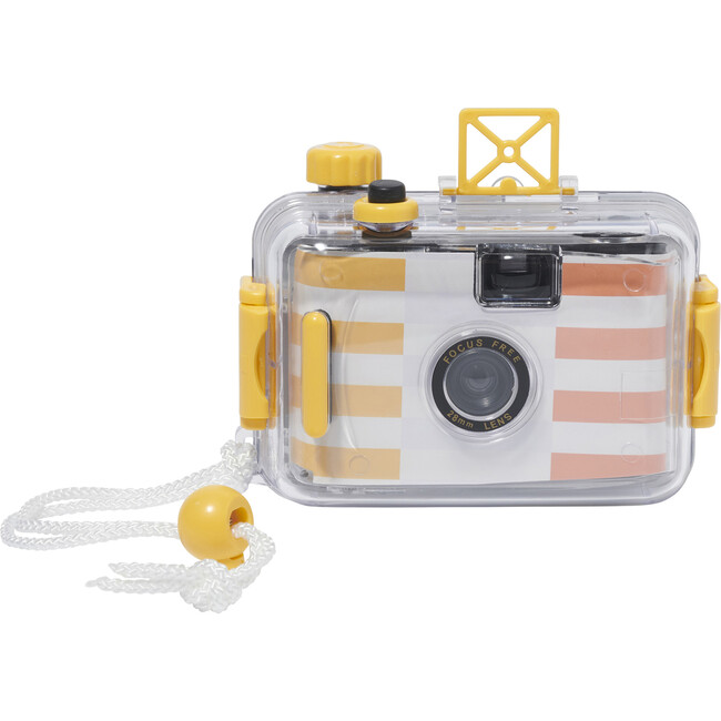 Sunnylife: Underwater Camera - Rio Sun - Yellow & Coral, Retro Film Camera