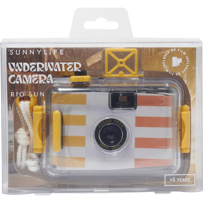 Sunnylife: Underwater Camera - Rio Sun - Yellow & Coral, Retro Film Camera - Pool Toys - 6