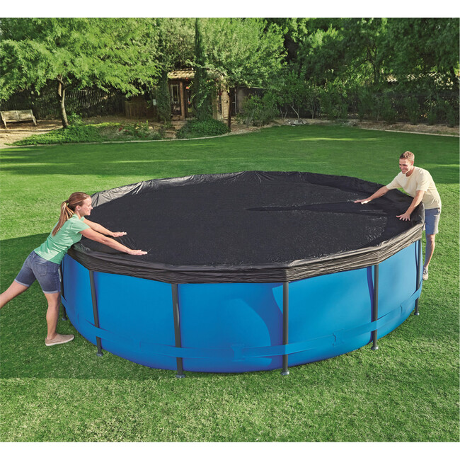 Flowclear 10' Round Above Ground Pool Cover - Pool Accessories - 3