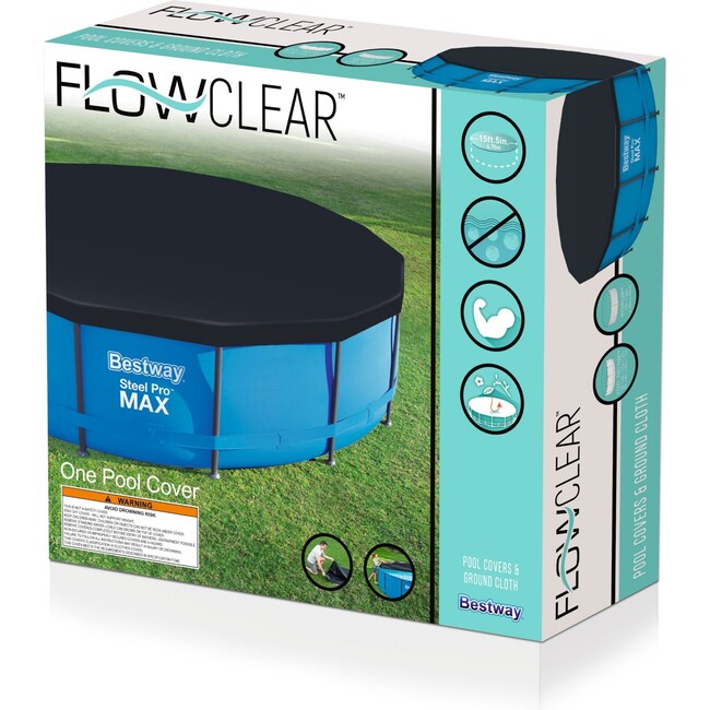 16' Flowclear Solar Pool Cover - Pool Accessories - 4