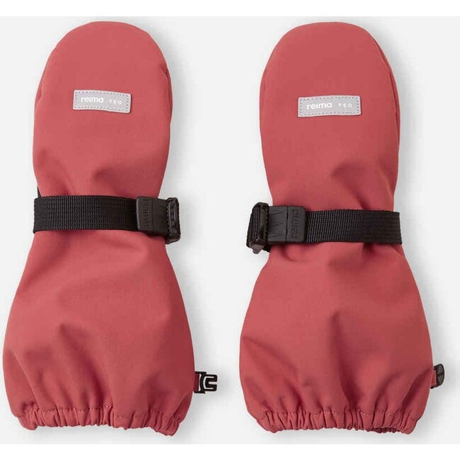 Kid's Reimatec Askare Waterproof Fleece Lined Mittens, Red Clay