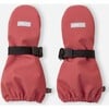 Kid's Reimatec Askare Waterproof Fleece Lined Mittens, Red Clay - Gloves - 1 - thumbnail