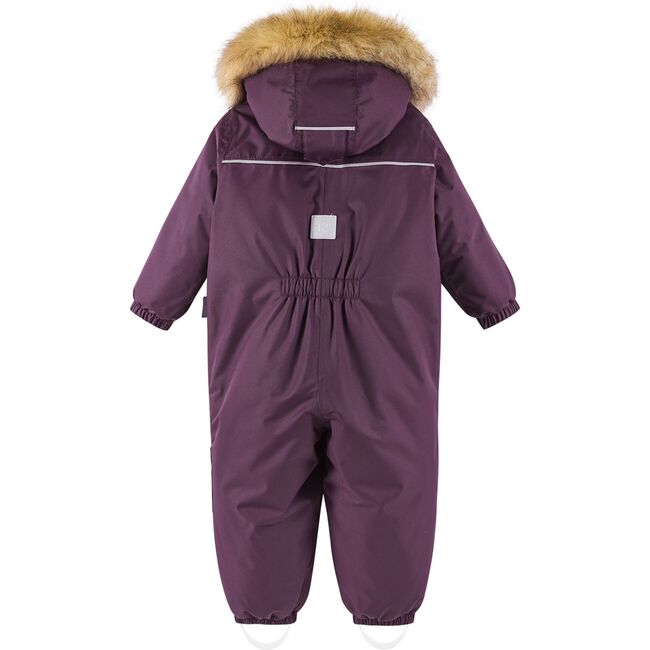 Gotland Reimatec Waterproof Hooded Winter Overall Snowsuit, Deep Purple - Snowsuits - 2