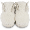 Richy Soft Faux Fur Snow Rabbit Velcro Strap Booties, Off-White - Booties - 3