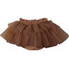 Lowlo Layered Elastic Waistband Skirt, Clay - Skirts - 2