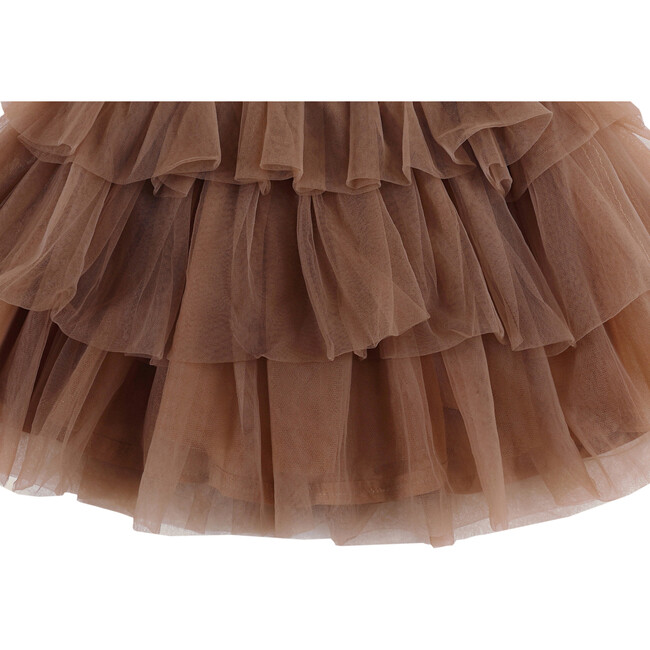 Mirre Layered Elastic Waistband Skirt, Clay - Skirts - 6