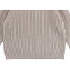 Garie Knit Crew Neck Long Sleeve Sweater, Soft Sand - Sweaters - 5