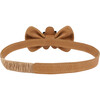 Banoe Grain Leather Gingerbread Headband, Toast - Headbands - 2