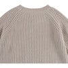 Garie Knit Crew Neck Long Sleeve Sweater, Soft Sand - Sweaters - 7