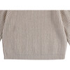 Garie Knit Crew Neck Long Sleeve Sweater, Soft Sand - Sweaters - 8