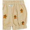 Azizie Gingerbreads Embroidered Elastic Waistband Bloomers, Biscuit - Bloomers - 4